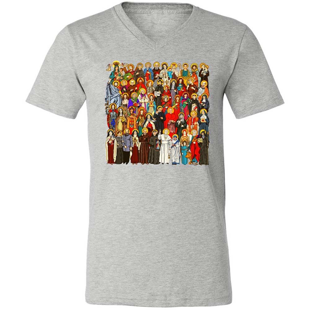 Saints, All saints - Athletic Heather - 15