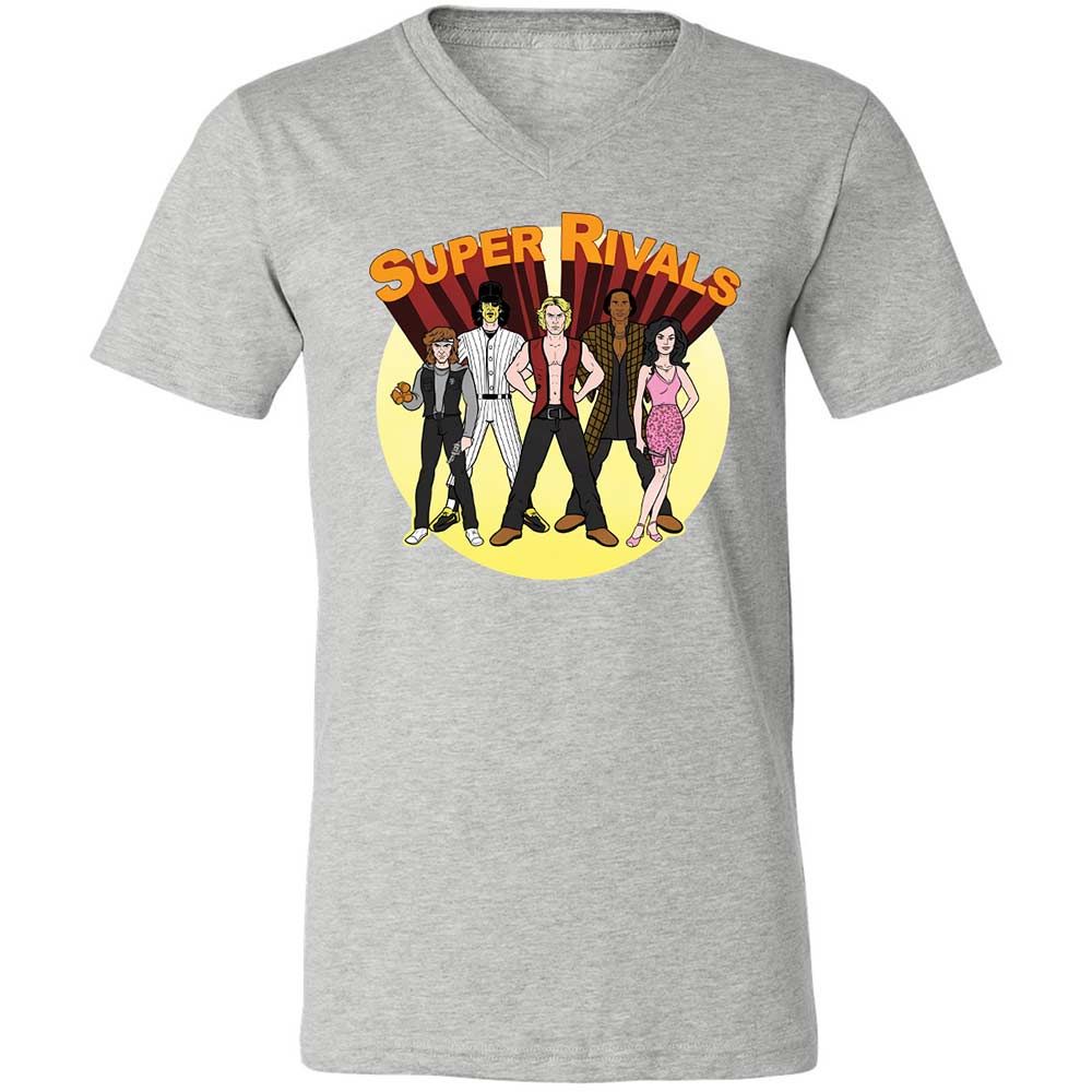 Unisex V-Neck T-Shirt - 1EA6MGTG - Athletic Heather - 15