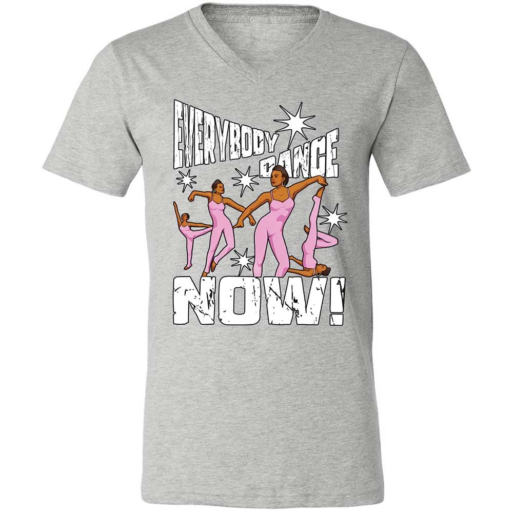 Unisex V-Neck T-Shirt - 9KWT5MVW - Athletic Heather - 15