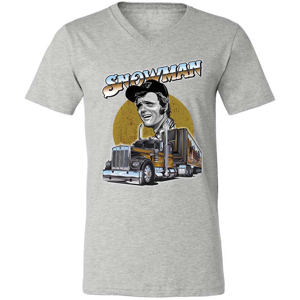 Unisex V-Neck T-Shirt - HZGDBTT7 - Athletic Heather - 15