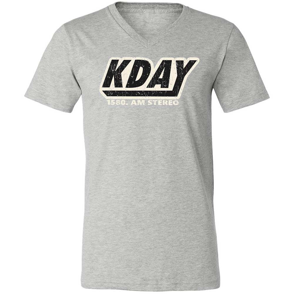 Unisex V-Neck T-Shirt - UAZ3KZF6 - Athletic Heather - 15