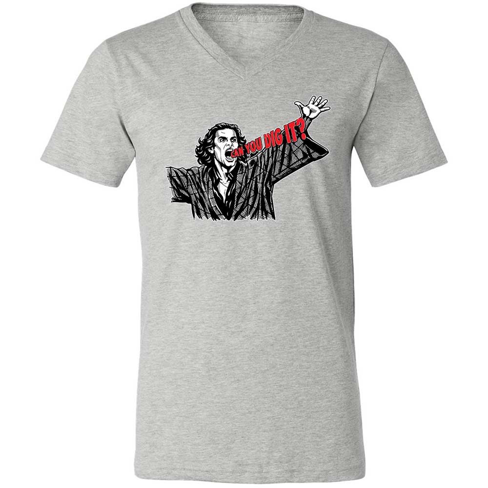 Unisex V-Neck T-Shirt - 3F9GJFQS - Athletic Heather - 15