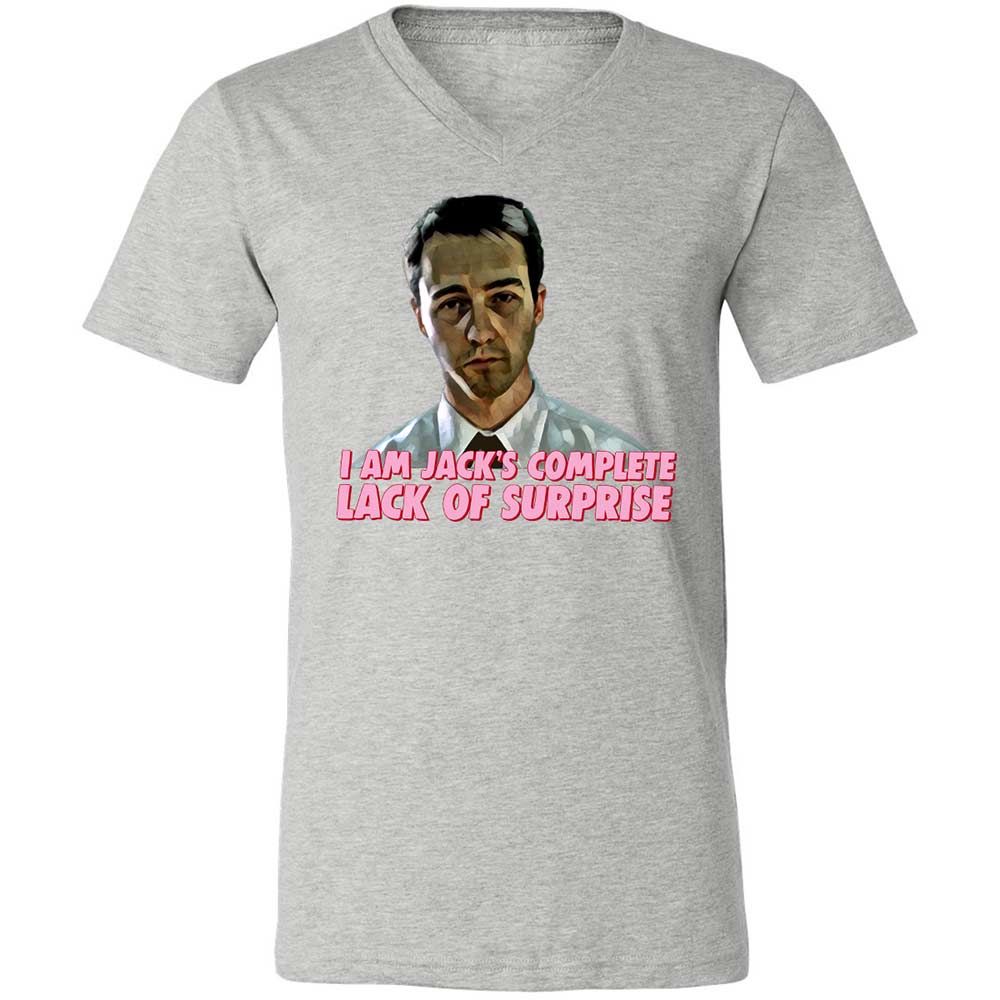 Unisex V-Neck T-Shirt - DLYYHRVF - Athletic Heather - 15