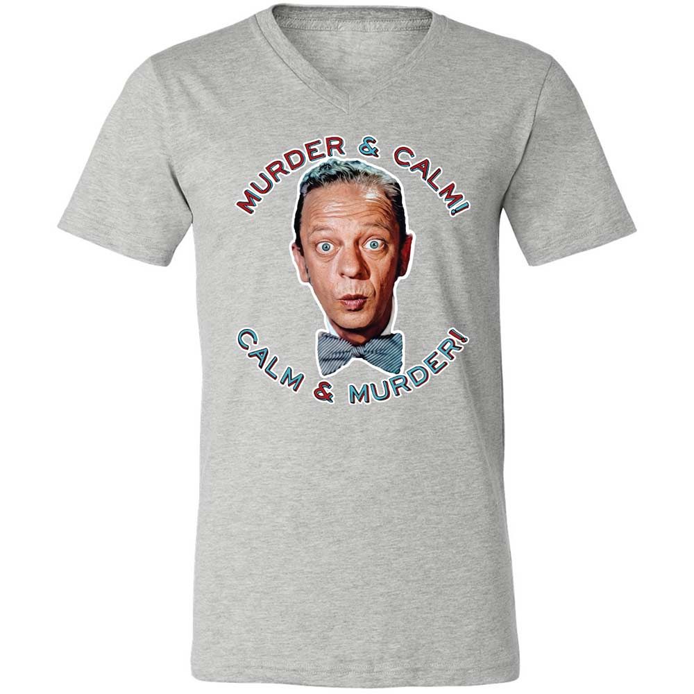 Unisex V-Neck T-Shirt - UQ26UN89 - Athletic Heather - 15