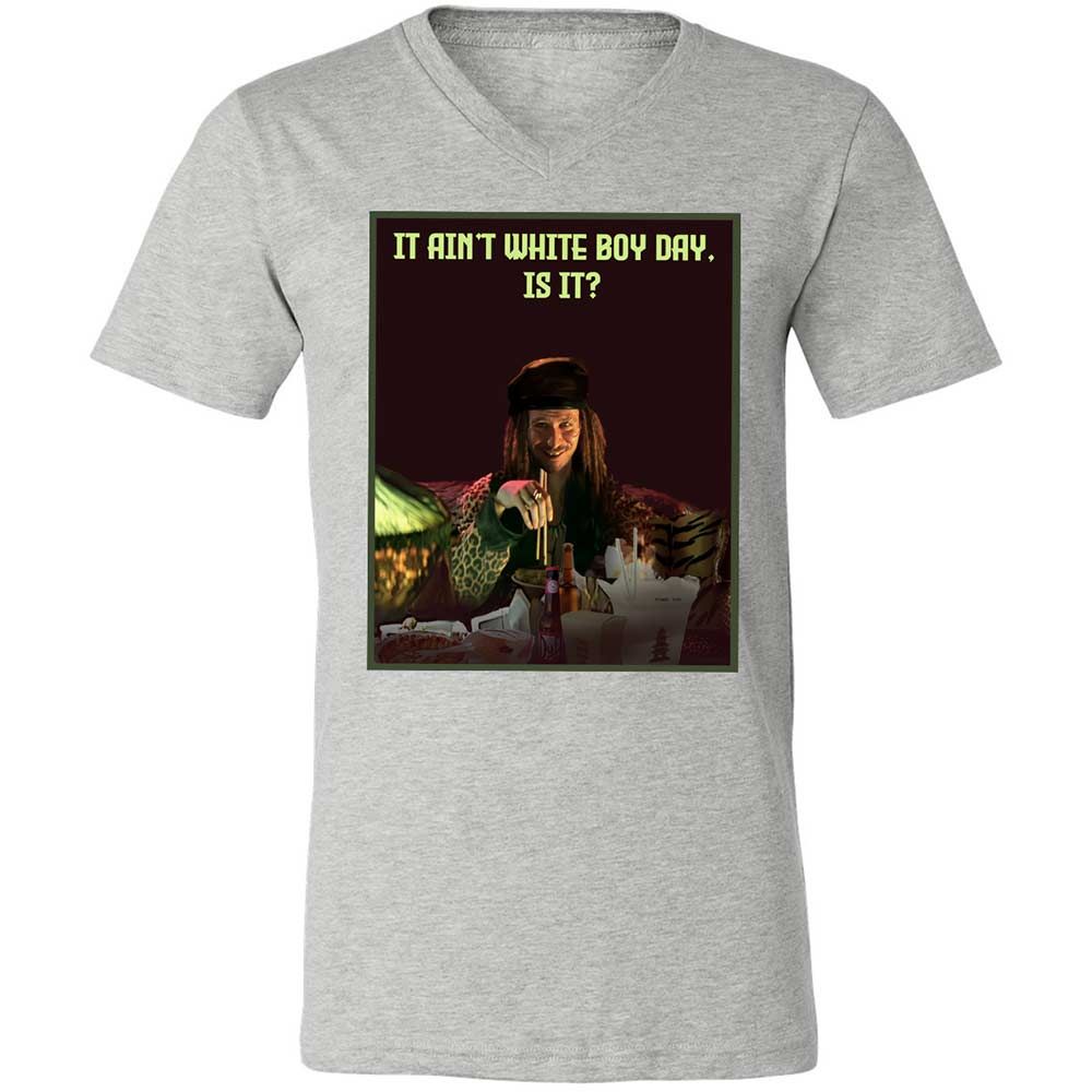 Unisex V-Neck T-Shirt - CJW72A76 - Athletic Heather - 15