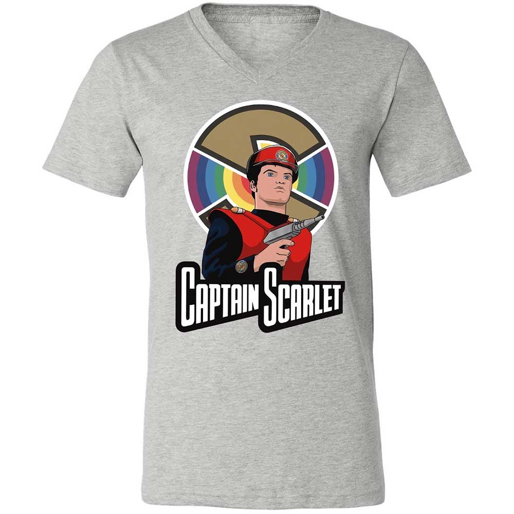 Unisex V-Neck T-Shirt - 4NJ375XF - Athletic Heather - 15
