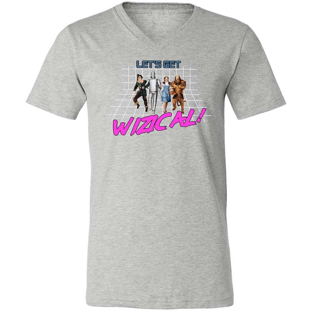 Unisex V-Neck T-Shirt - PM9Q4QXW - Athletic Heather - 15