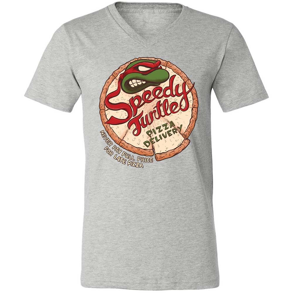 Unisex V-Neck T-Shirt - QTH6DN98 - Athletic Heather - 15