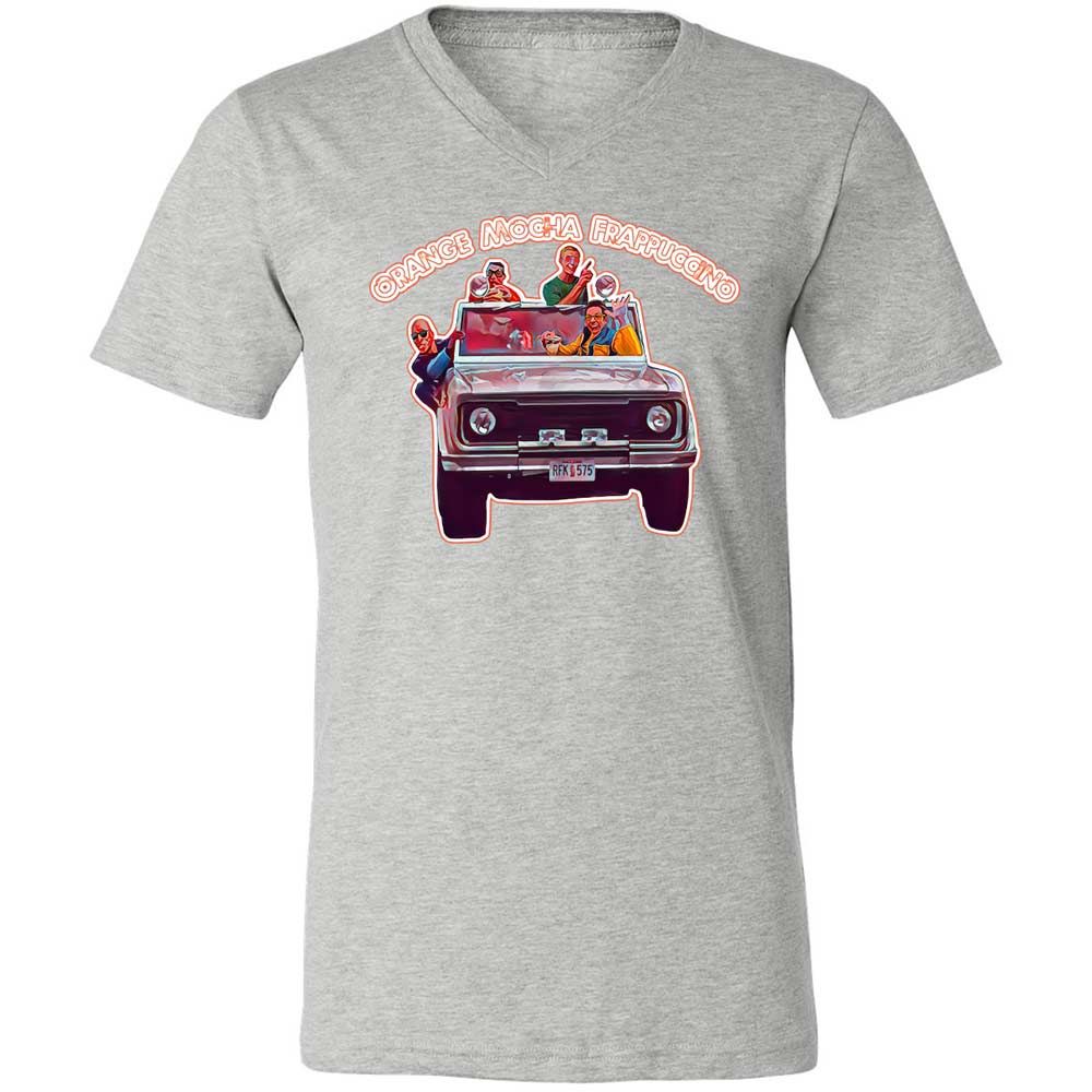 Unisex V-Neck T-Shirt - N4HQE1B5 - Athletic Heather - 15