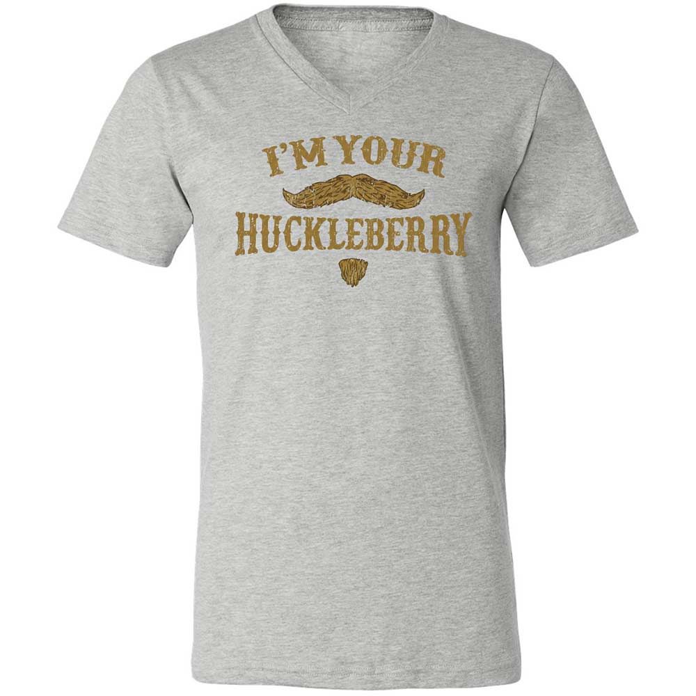 Unisex V-Neck T-Shirt - DXVD3GU1 - Athletic Heather - 15