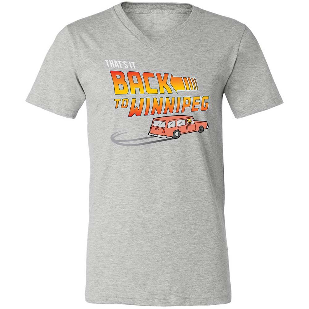 Unisex V-Neck T-Shirt - KXQABK3J - Athletic Heather - 15