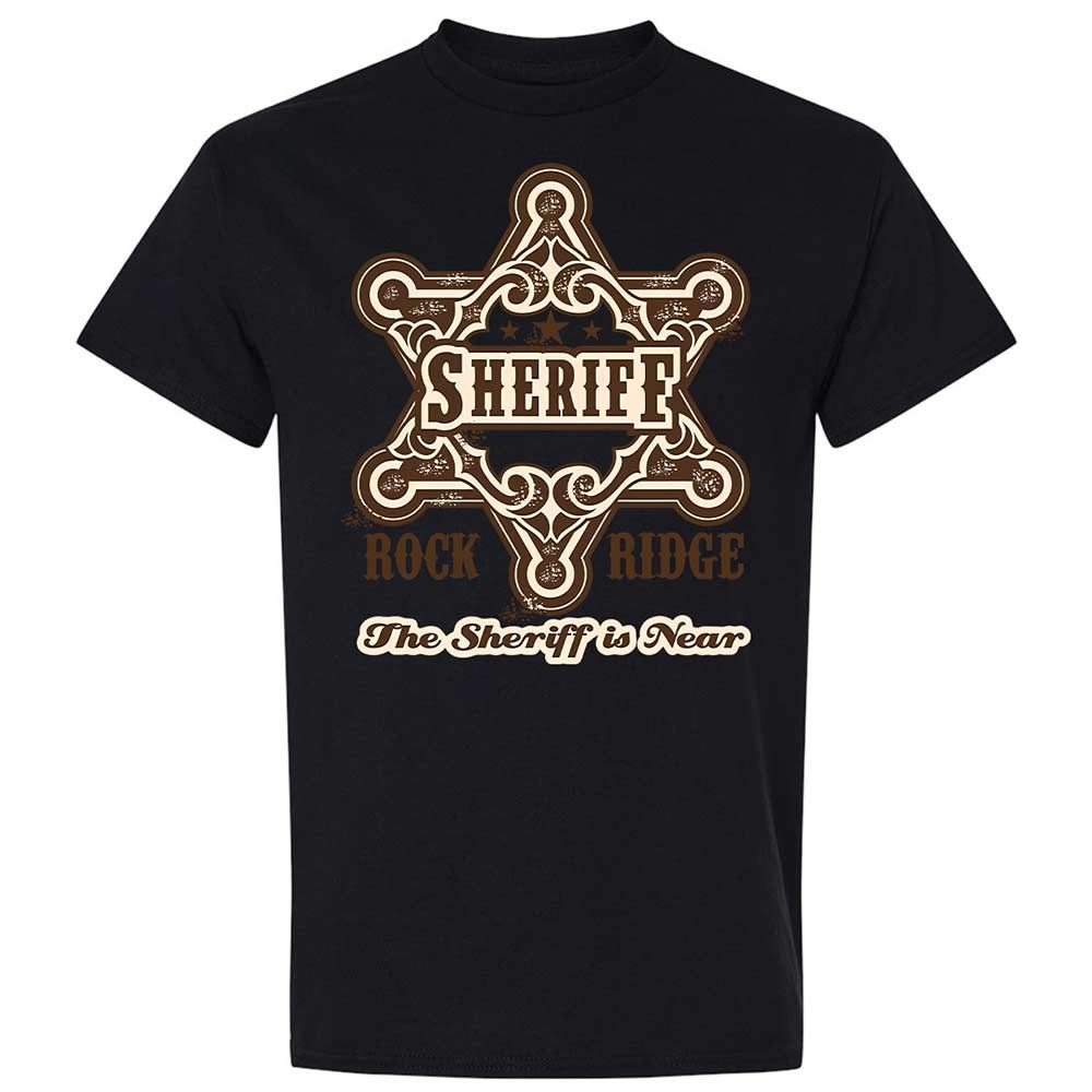 The Sheriff of Rockridge is Near! - Black - 15