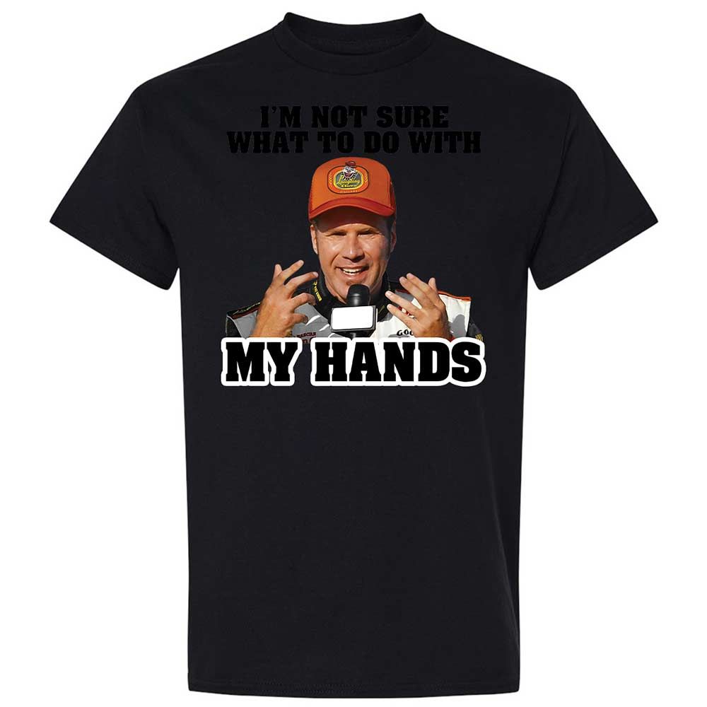 I'm Not Sure What To Do With My Hands - Black - 15