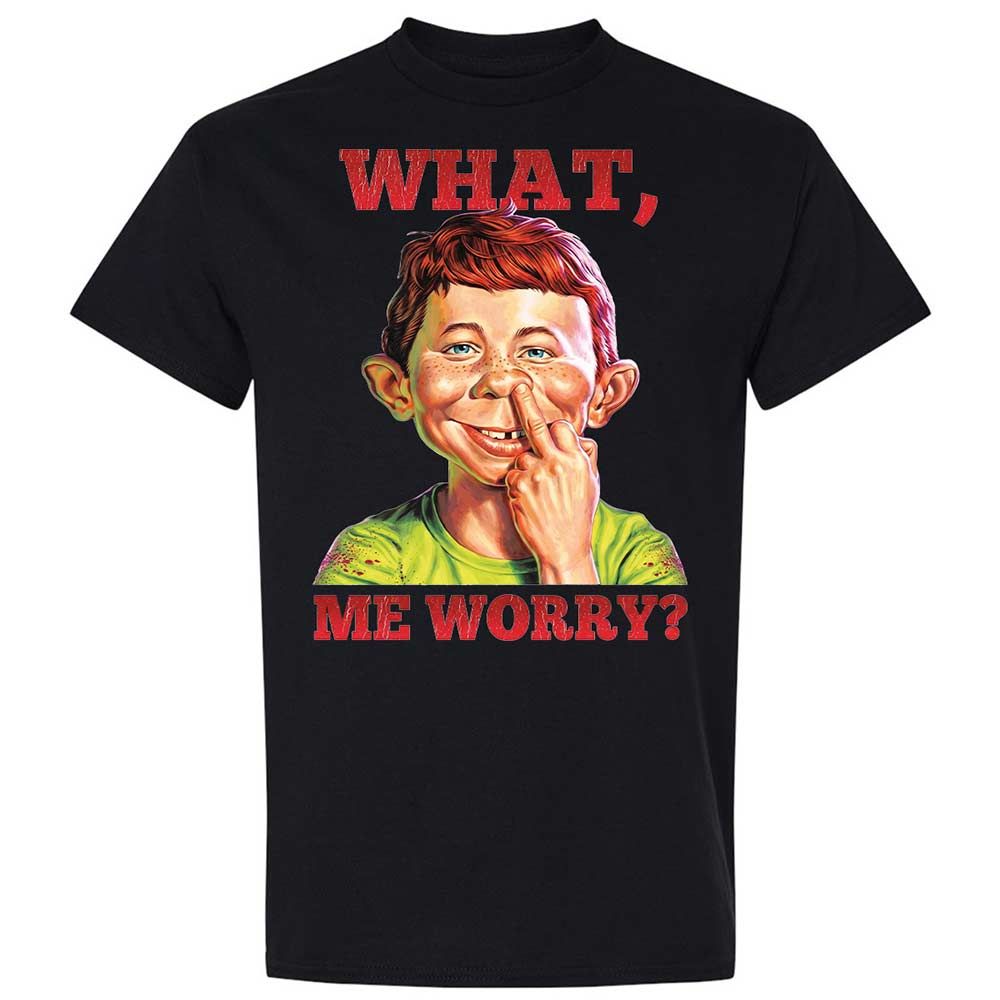 What, me worry - Black - 15