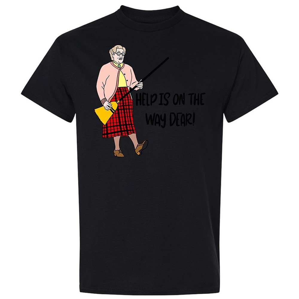 Help is on the way dear - Black - 15