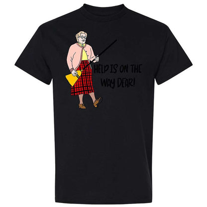 Help is on the way dear - Black - 15