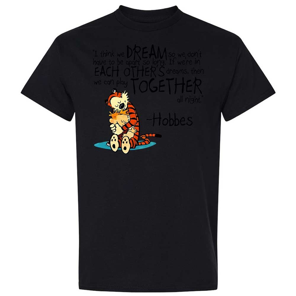 Calvin Hobbes Dreams - Black - 15