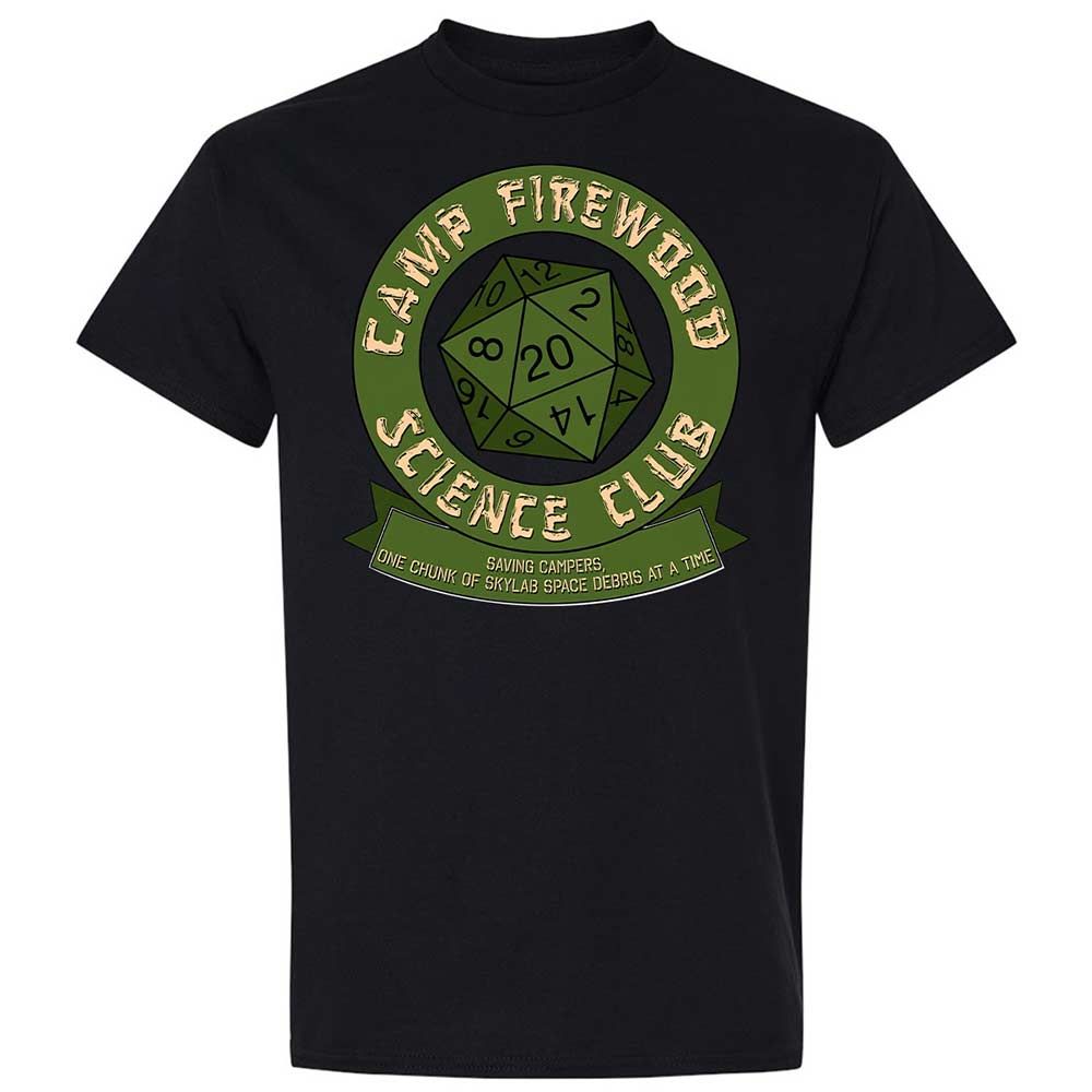 Camp Firewood Science Club - Black - 15