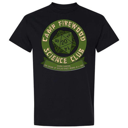 Camp Firewood Science Club - Black - 15
