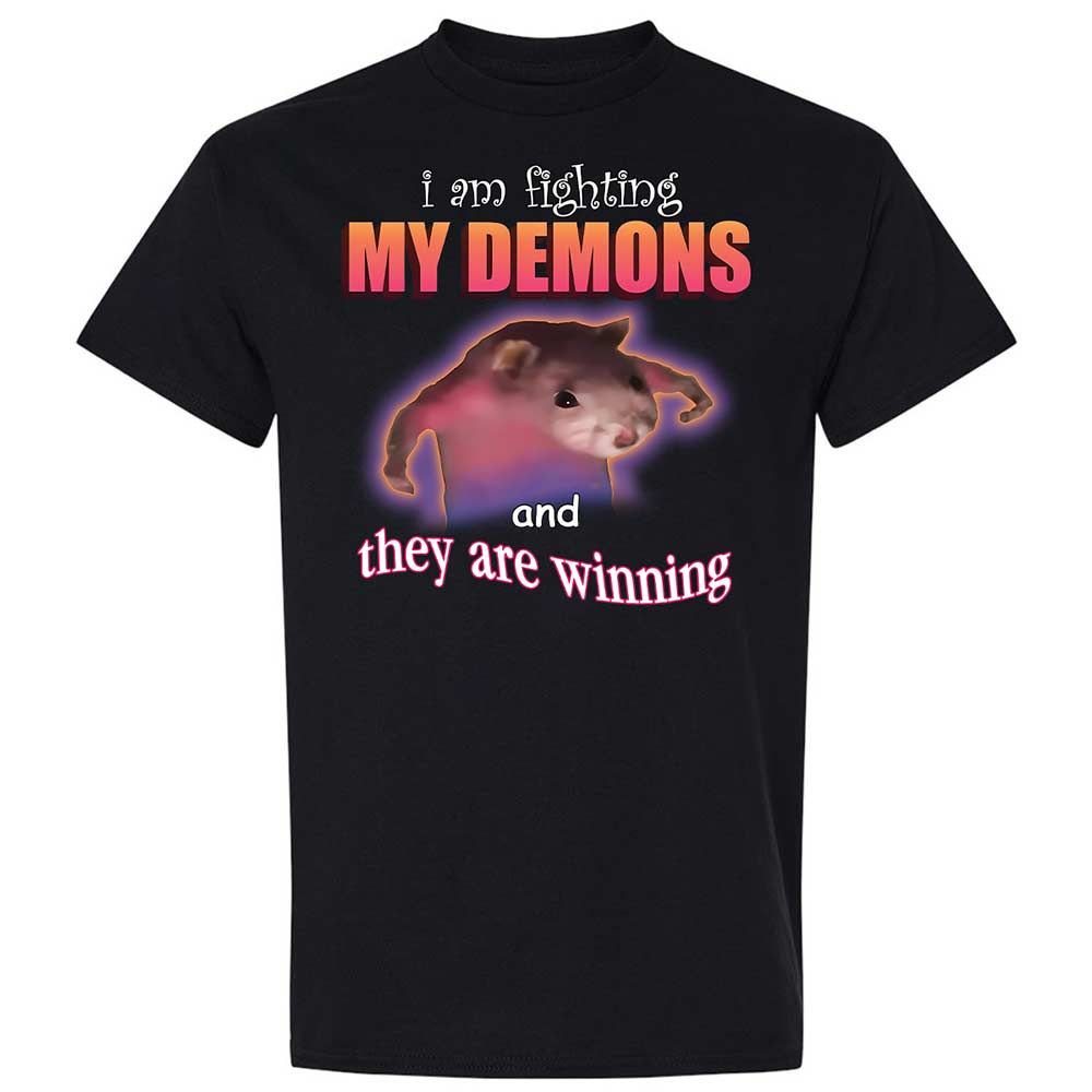 I'm fighting my demons - Black - 15