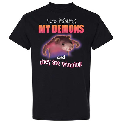 I'm fighting my demons - Black - 15