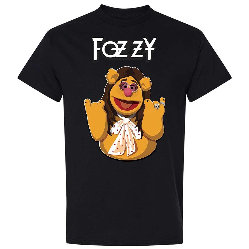Fozzie Muppet as Rockstar - Black - 15