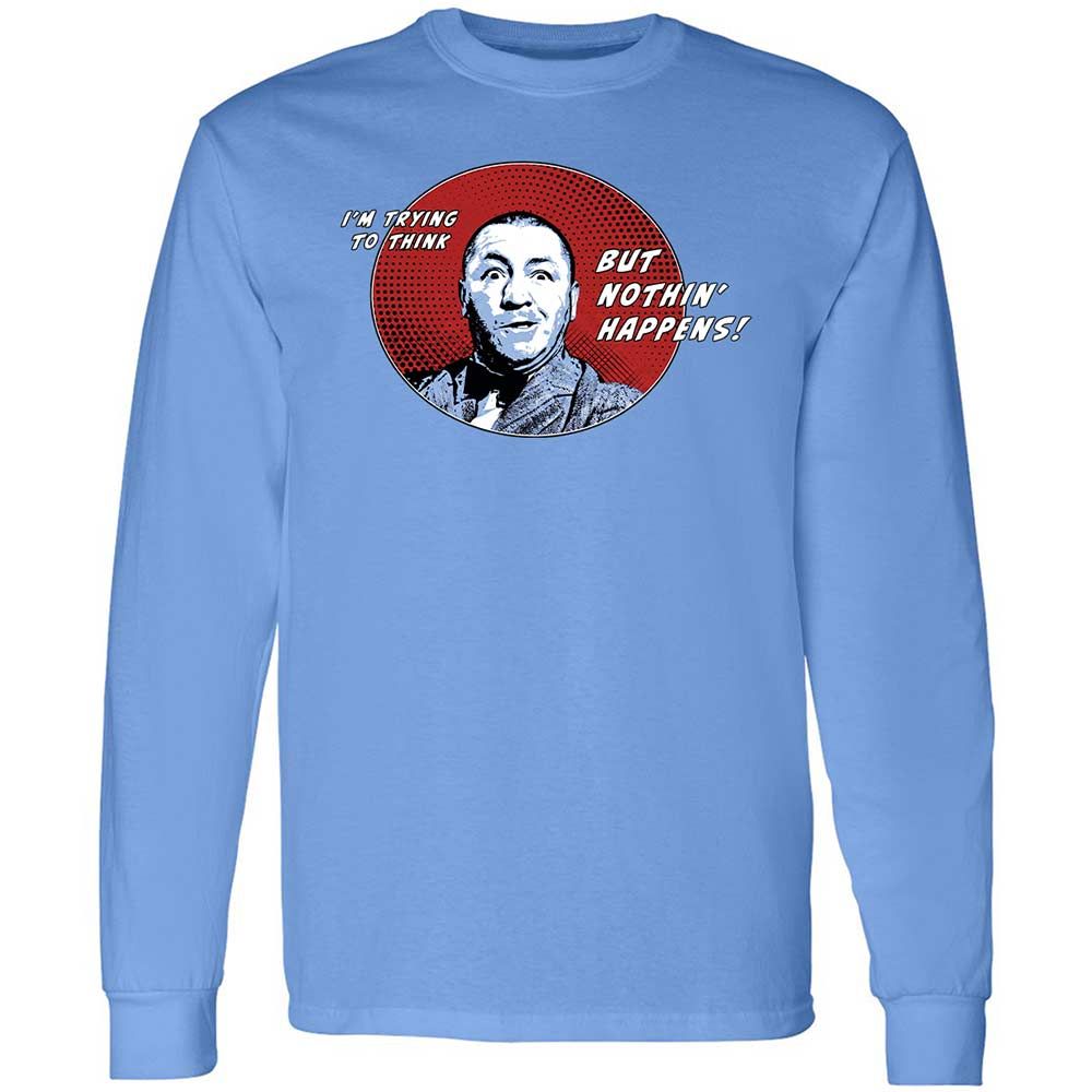 Long Sleeve T-Shirt - EGWHDEAH - Carolina Blue - 15