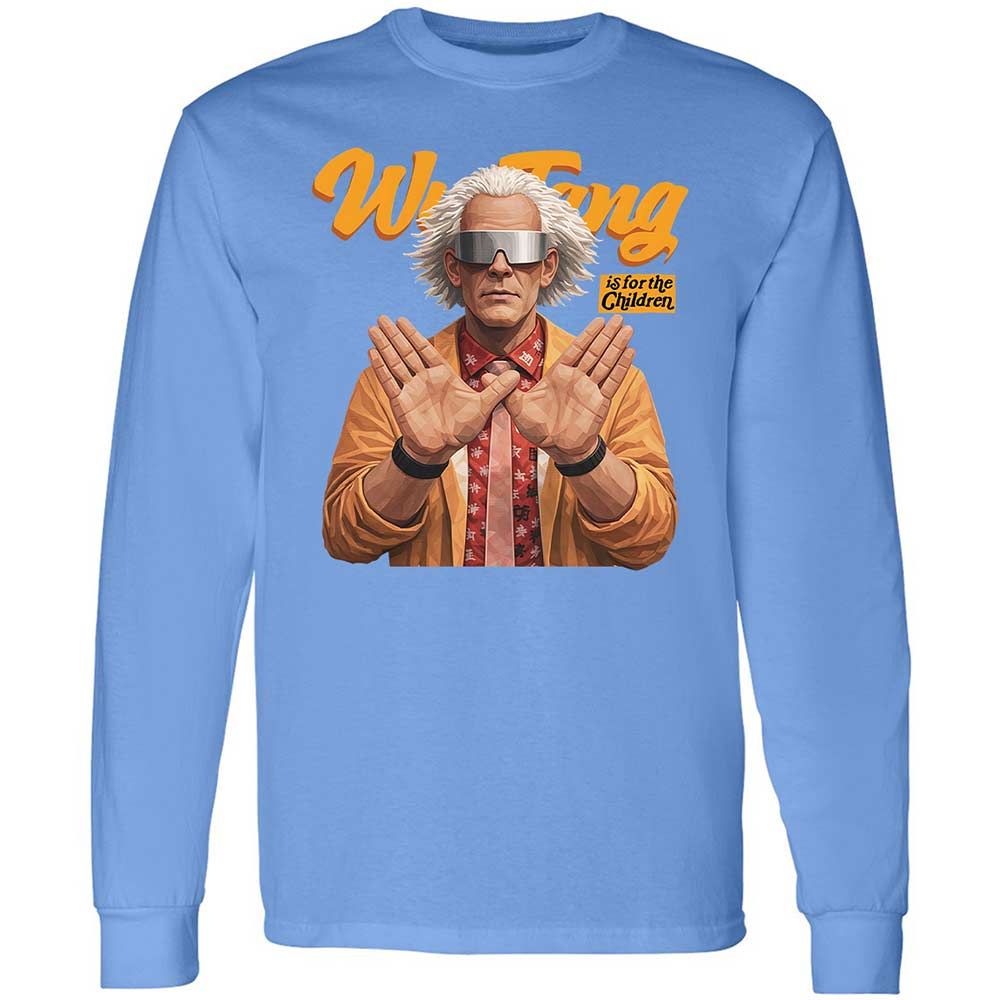 Long Sleeve T-Shirt - Black - Carolina Blue - 15