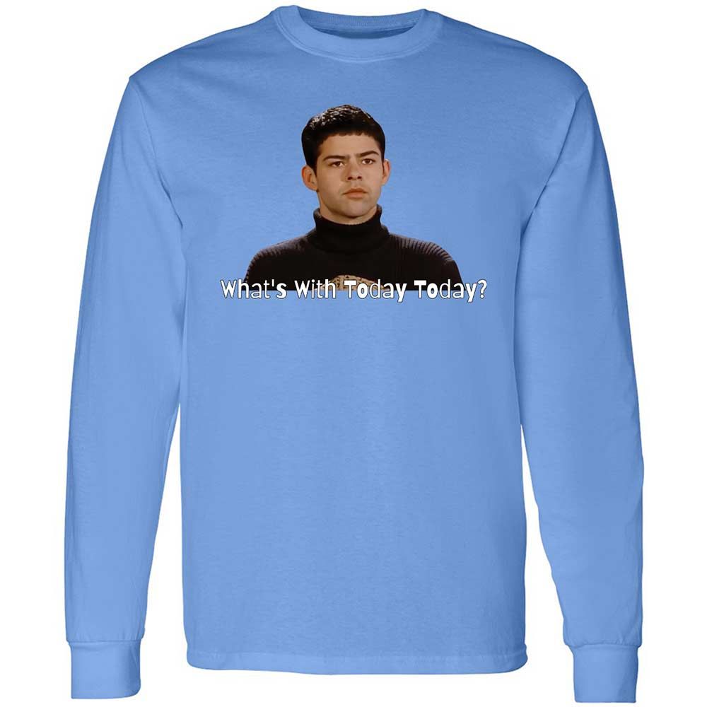 Long Sleeve T-Shirt - AQLL1JE7 - Carolina Blue - 15