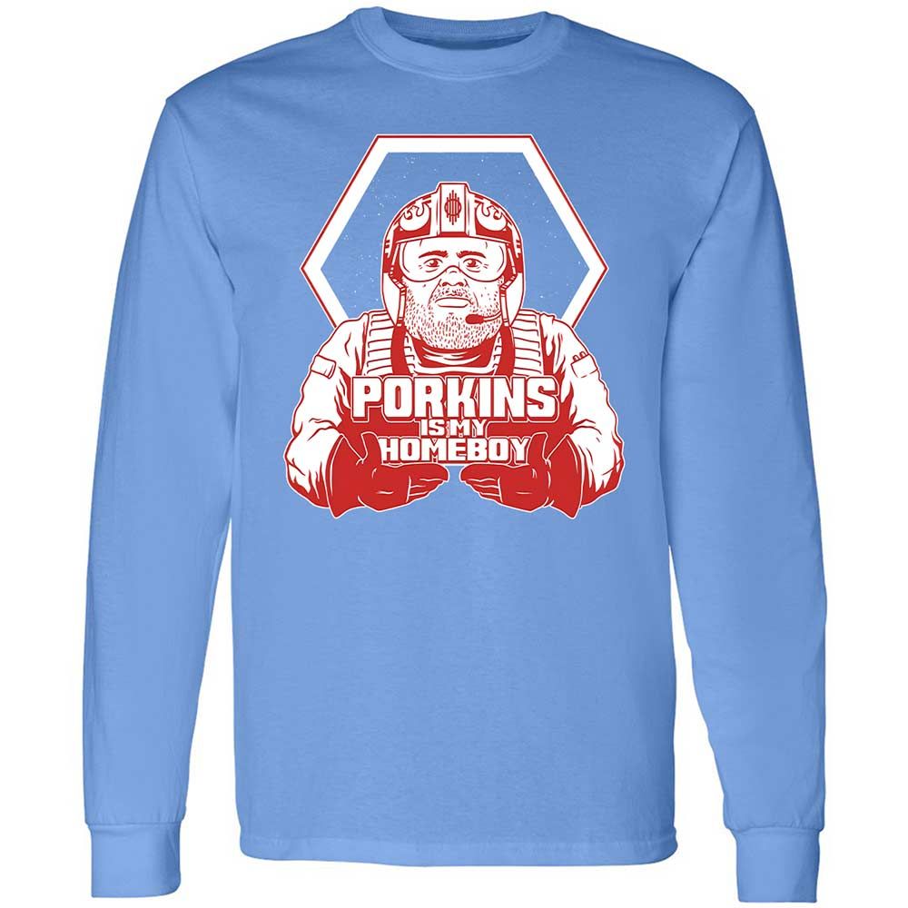 Porkins Is My Homeboy - Carolina Blue - 15