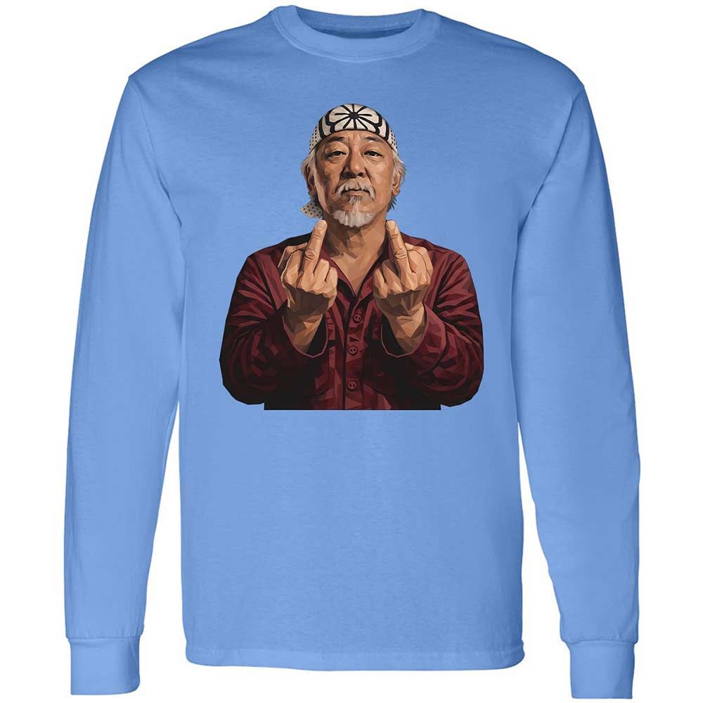 Long Sleeve T-Shirt - E5JKNUR6 - Carolina Blue - 15