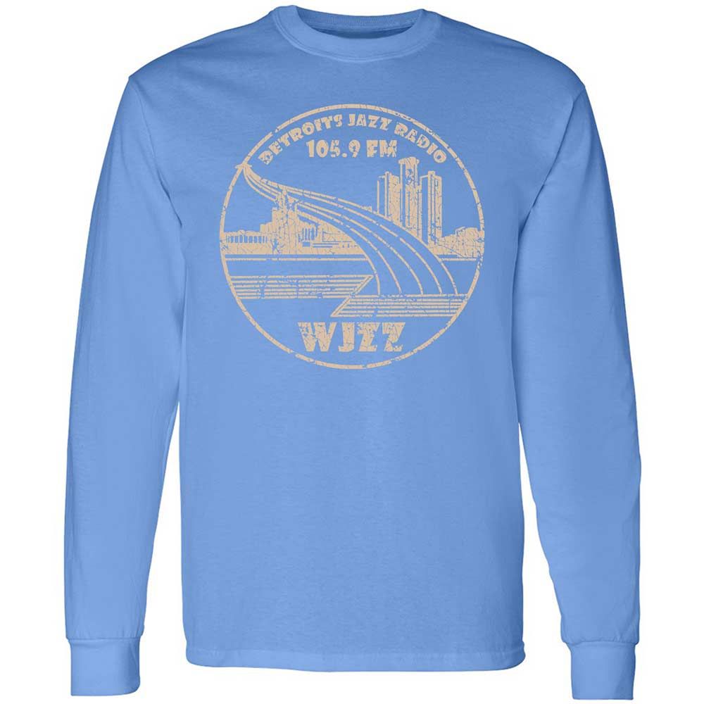 Long Sleeve T-Shirt - ZJ4C6XZJ - Carolina Blue - 15