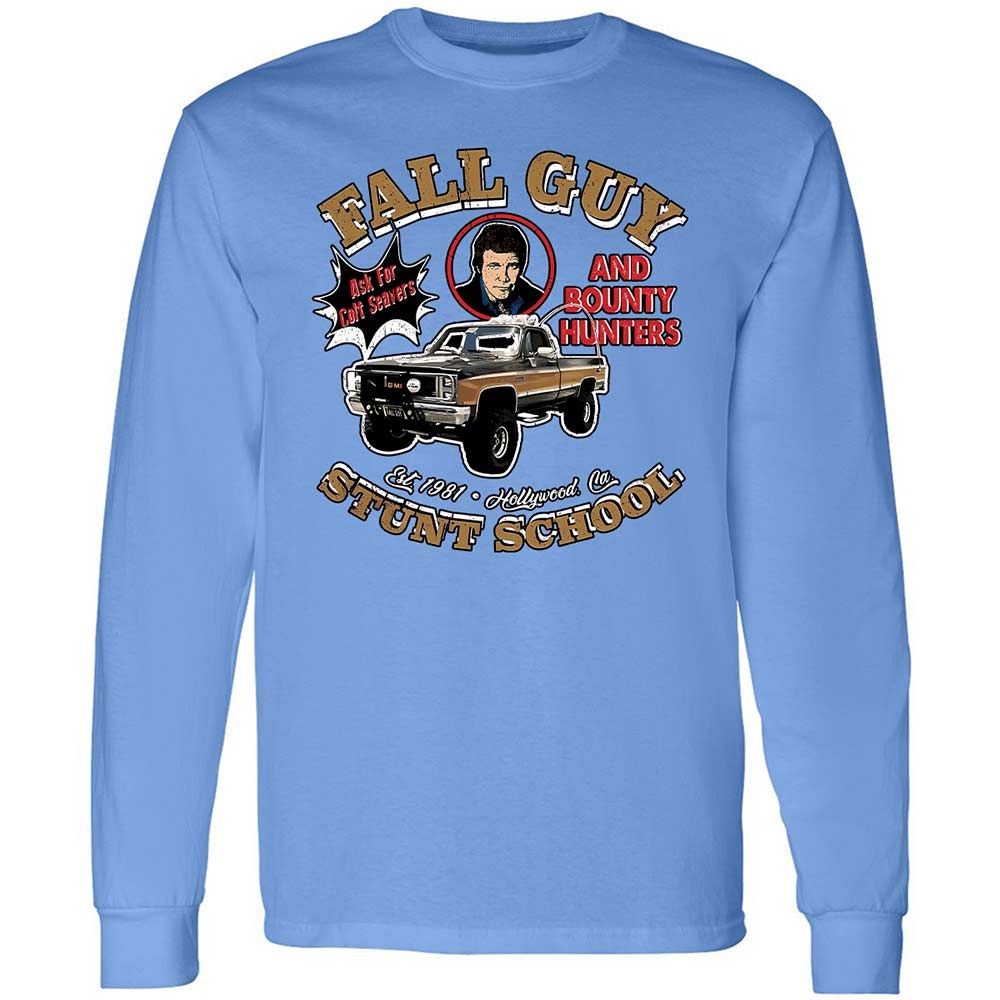 Long Sleeve T-Shirt - 7CFD9CQH - Carolina Blue - 15