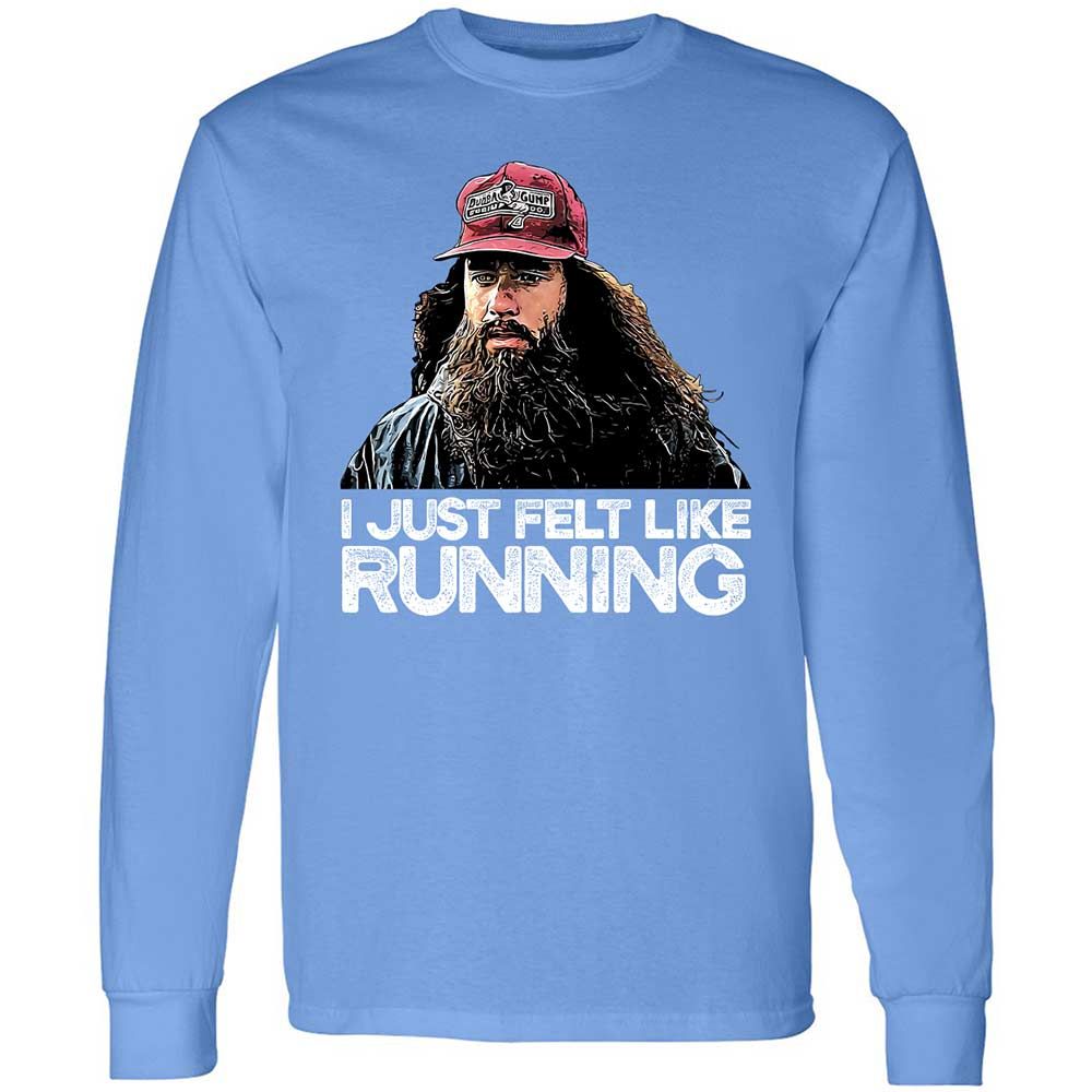 Long Sleeve T-Shirt - RRTBKR76 - Carolina Blue - 15