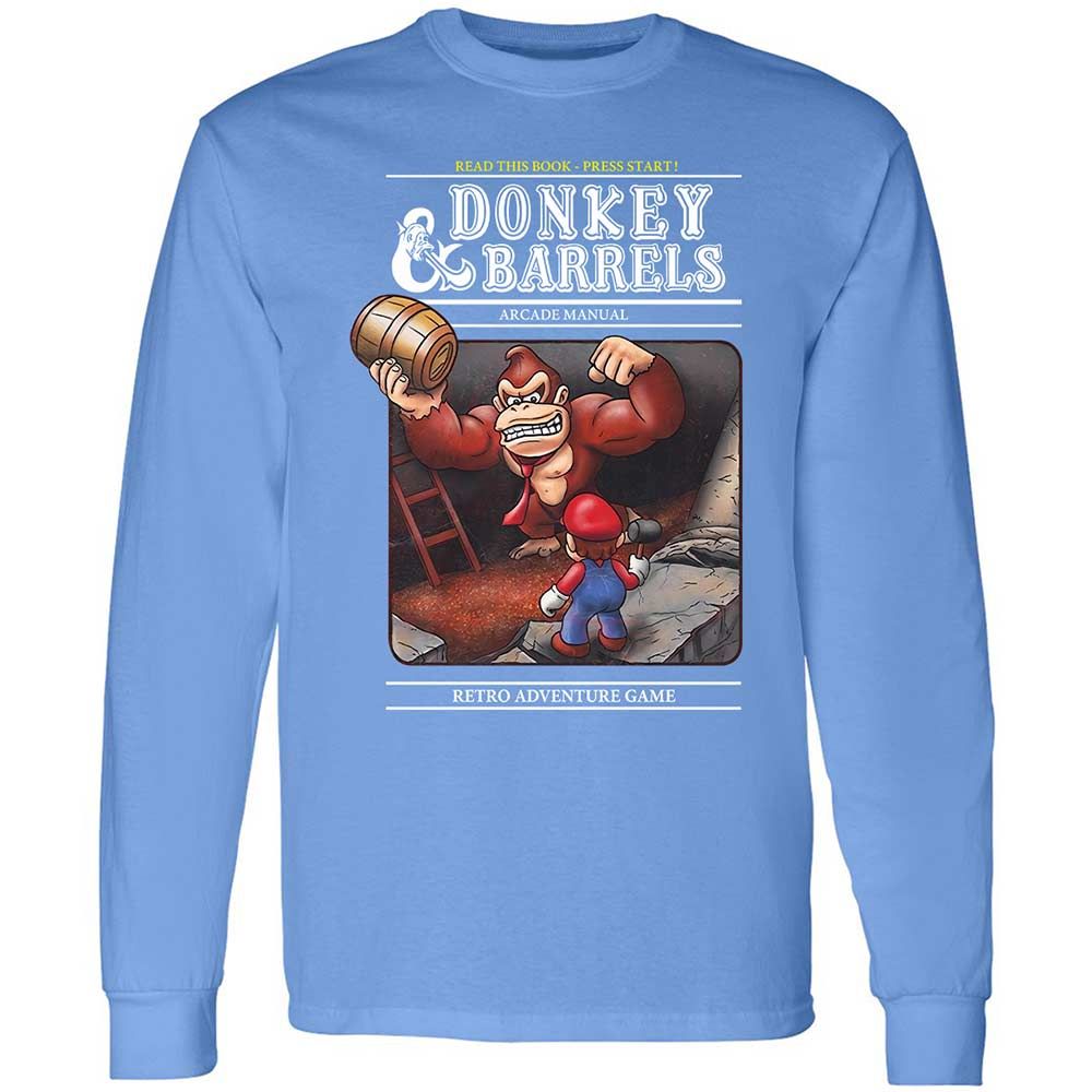 Long Sleeve T-Shirt - CQ2WCYV3 - Carolina Blue - 15
