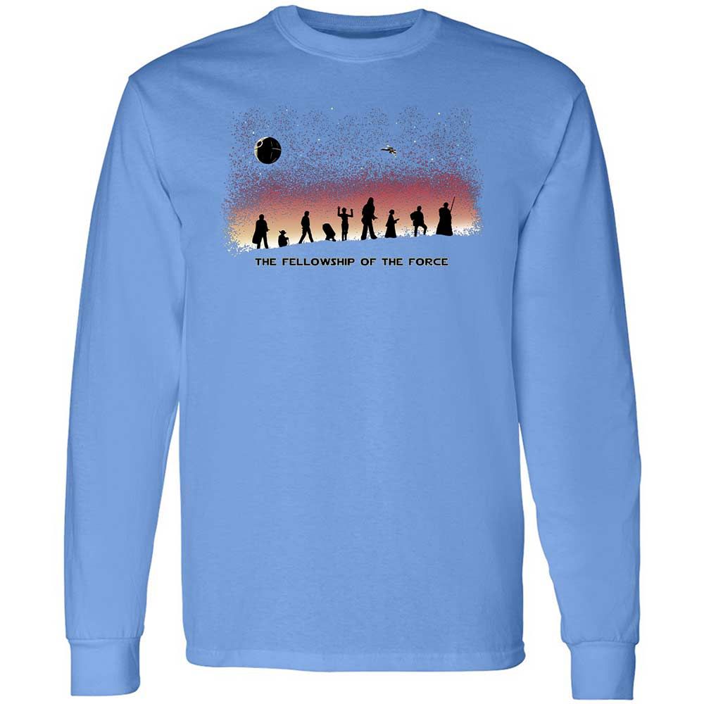 Long Sleeve T-Shirt - 6K9DGZUE - Carolina Blue - 15