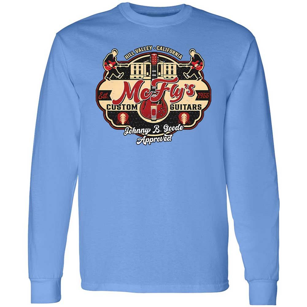 Long Sleeve T-Shirt - ZMSG6PQ7 - Carolina Blue - 15