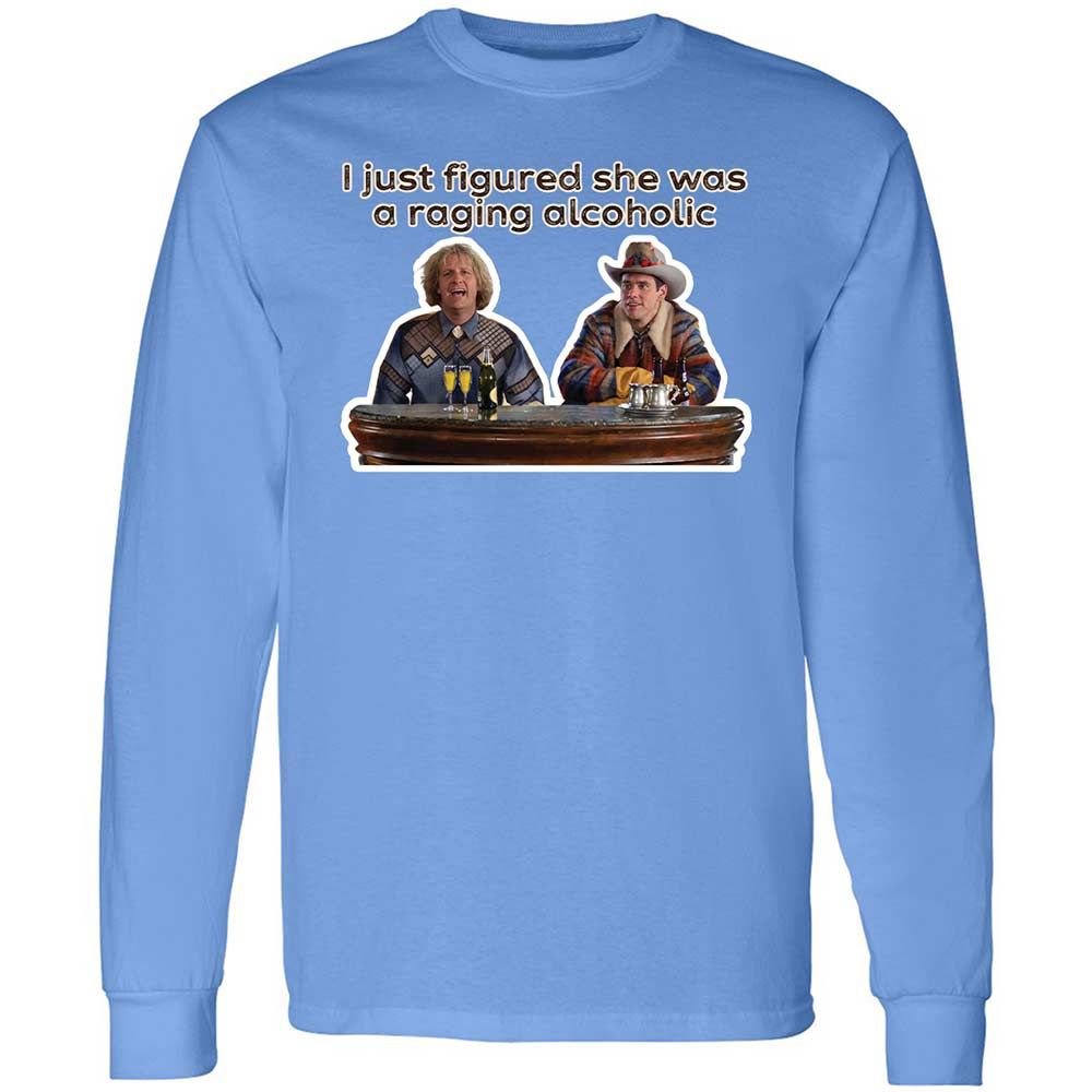 Long Sleeve T-Shirt - 5WN8ELDR - Carolina Blue - 15