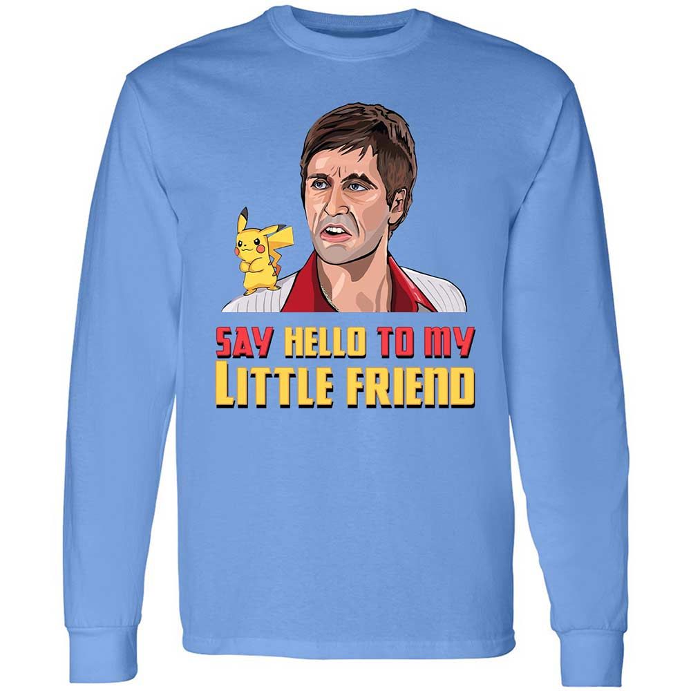 Long Sleeve T-Shirt - PVJX6CV3 - Carolina Blue - 15