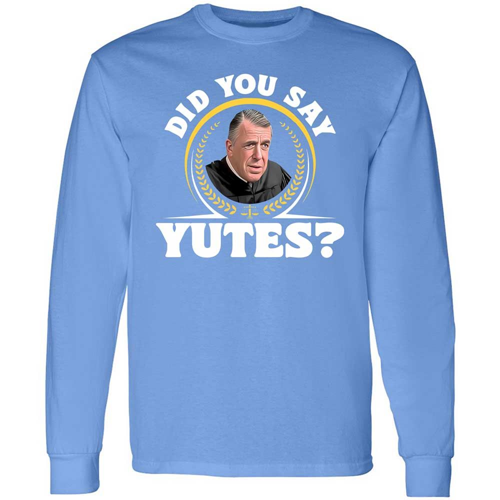 Long Sleeve T-Shirt - 3EUEJFXU - Carolina Blue - 15
