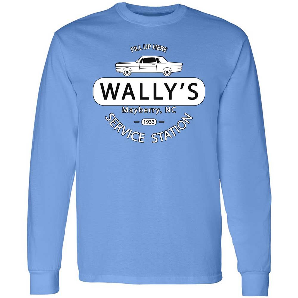 Long Sleeve T-Shirt - 7FWUPTQN - Carolina Blue - 15