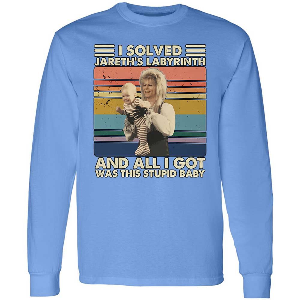 Long Sleeve T-Shirt - YCR4CQA4 - Carolina Blue - 15