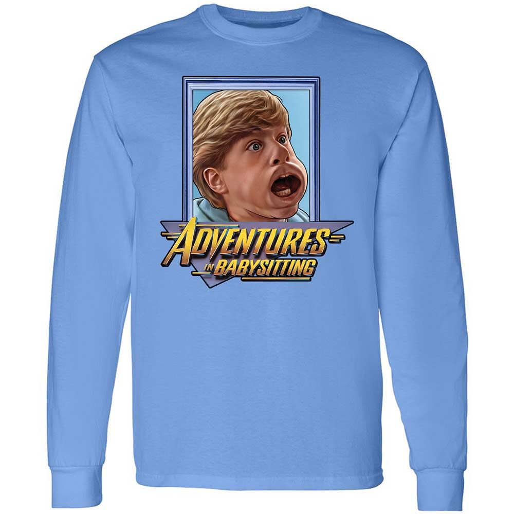 Long Sleeve T-Shirt - SNKEVU59 - Carolina Blue - 15