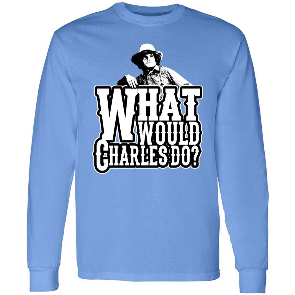 What Would Charles Do? - Carolina Blue - 15