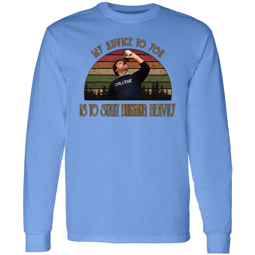 Long Sleeve T-Shirt - XPHL8S83 - Carolina Blue - 15