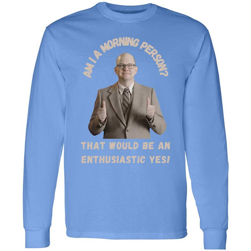 Long Sleeve T-Shirt - UDS66WZZ - Carolina Blue - 15