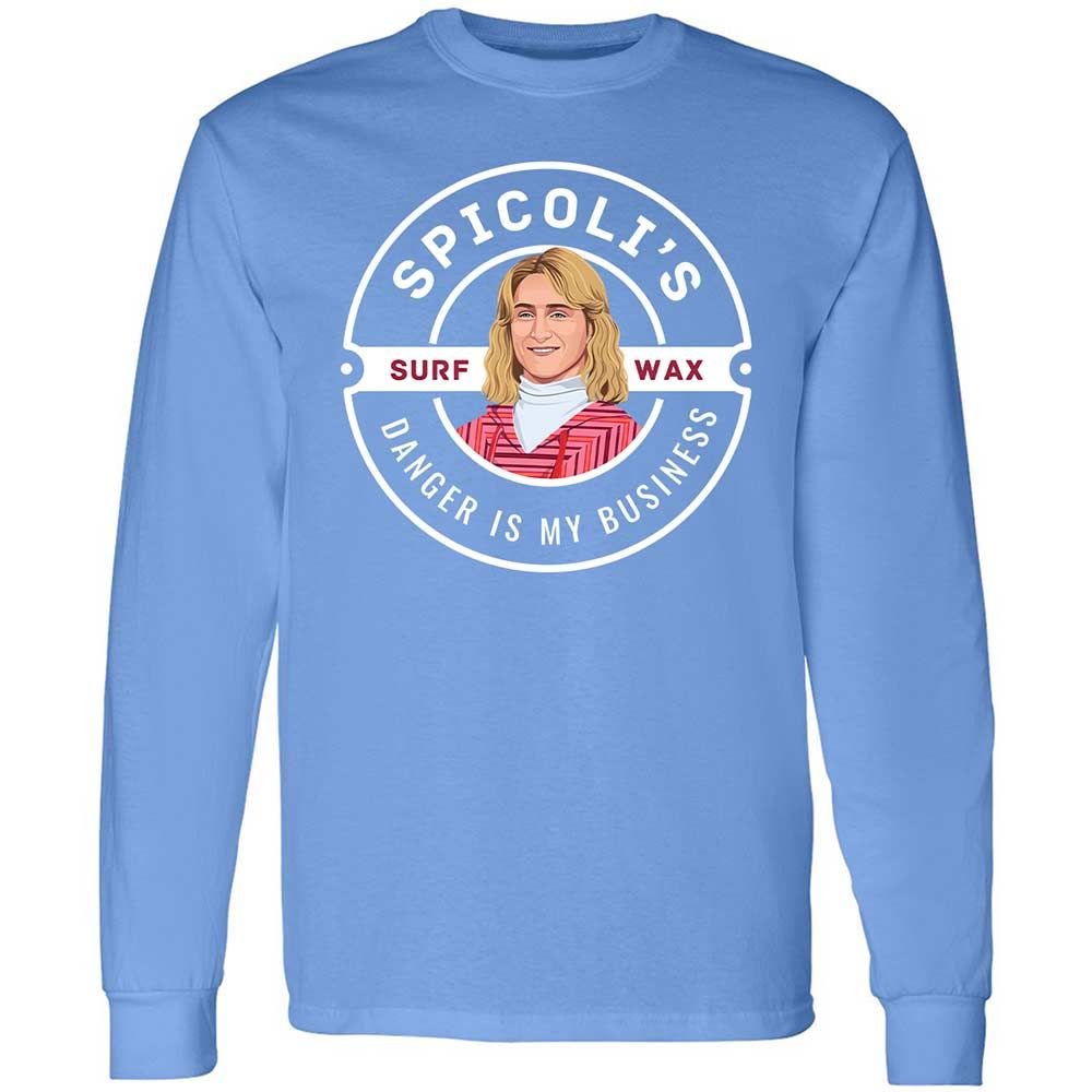 Long Sleeve T-Shirt - FHFUAR7X - Carolina Blue - 15