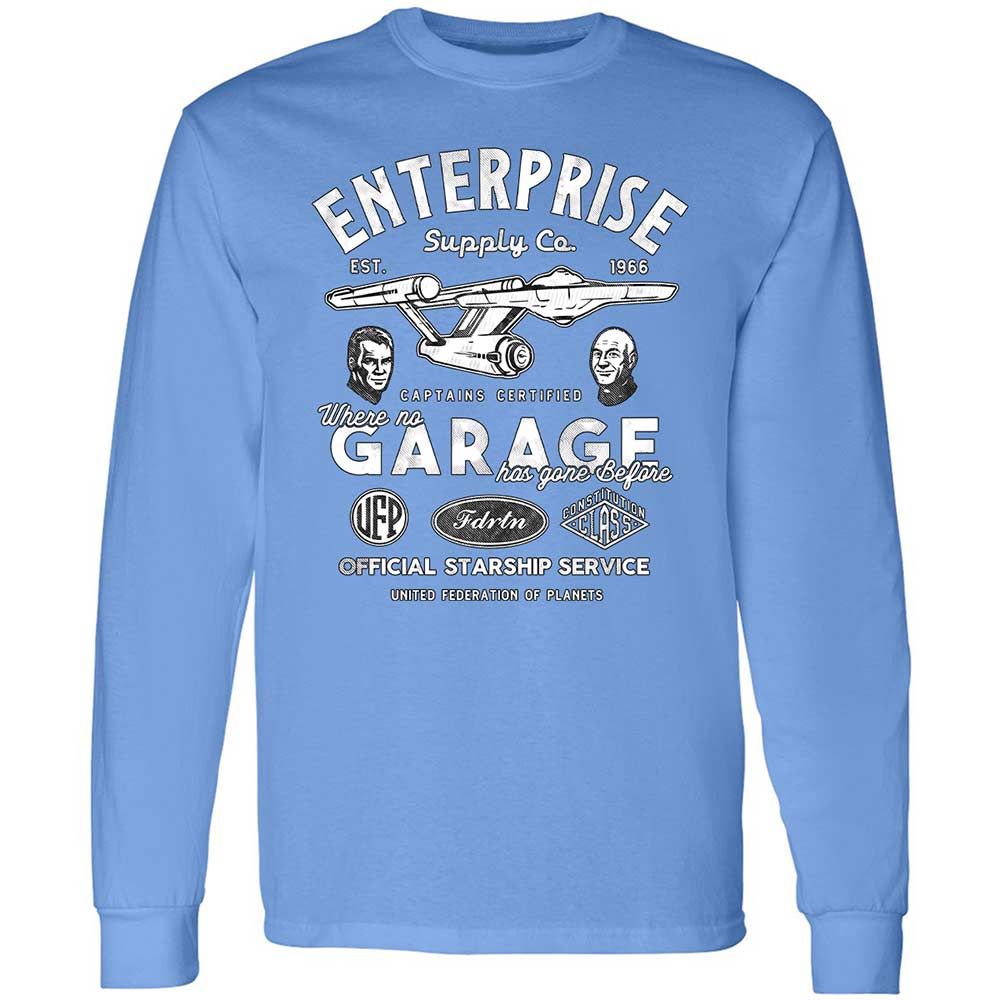 Long Sleeve T-Shirt - C3X9D9WE - Carolina Blue - 15