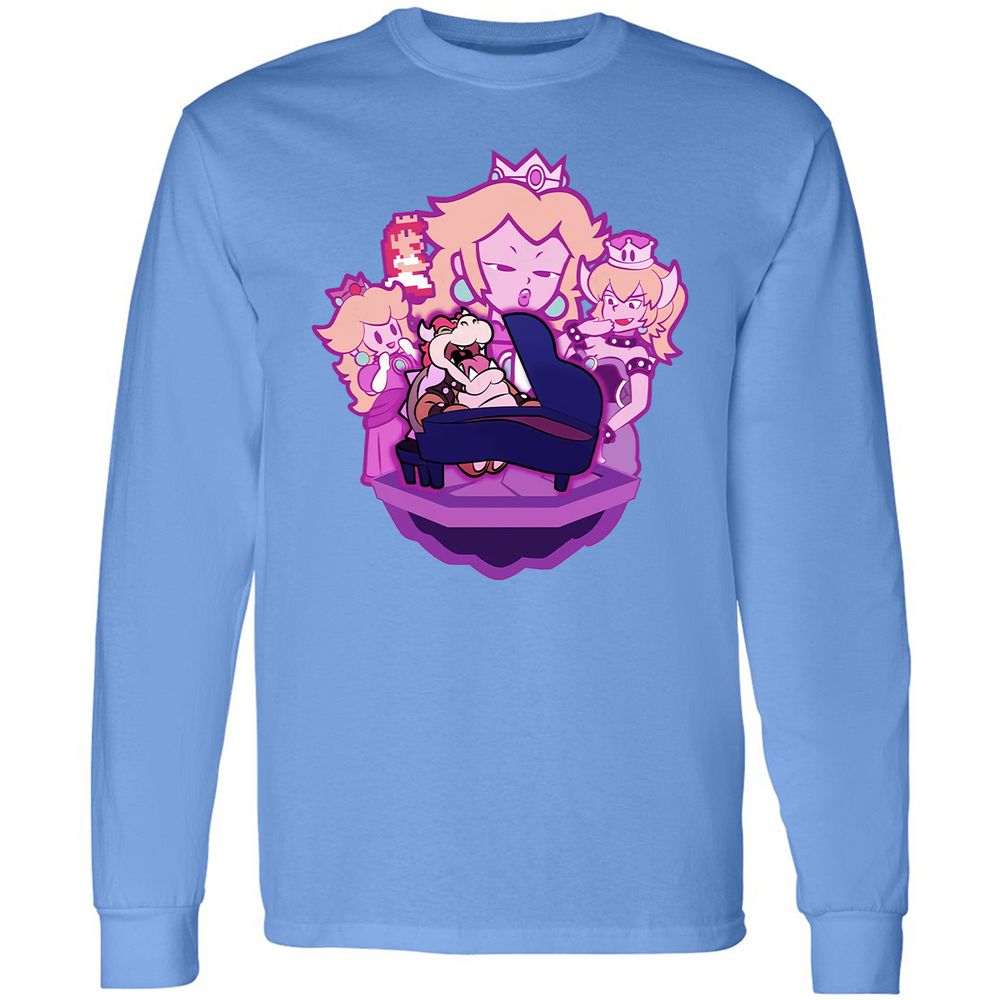 Long Sleeve T-Shirt - 7TN4J4SQ - Carolina Blue - 15