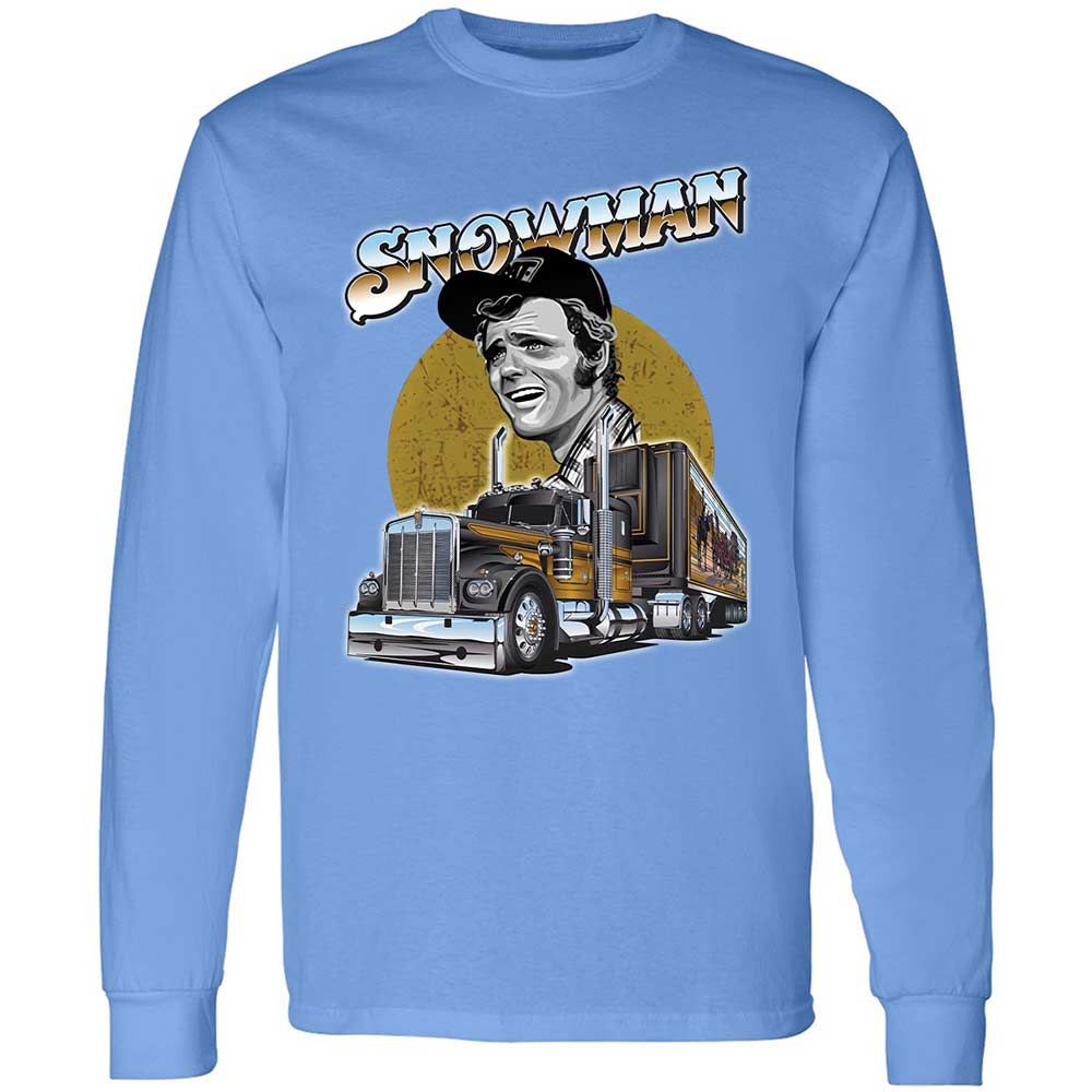 Long Sleeve T-Shirt - QBJ7M7H4 - Carolina Blue - 15